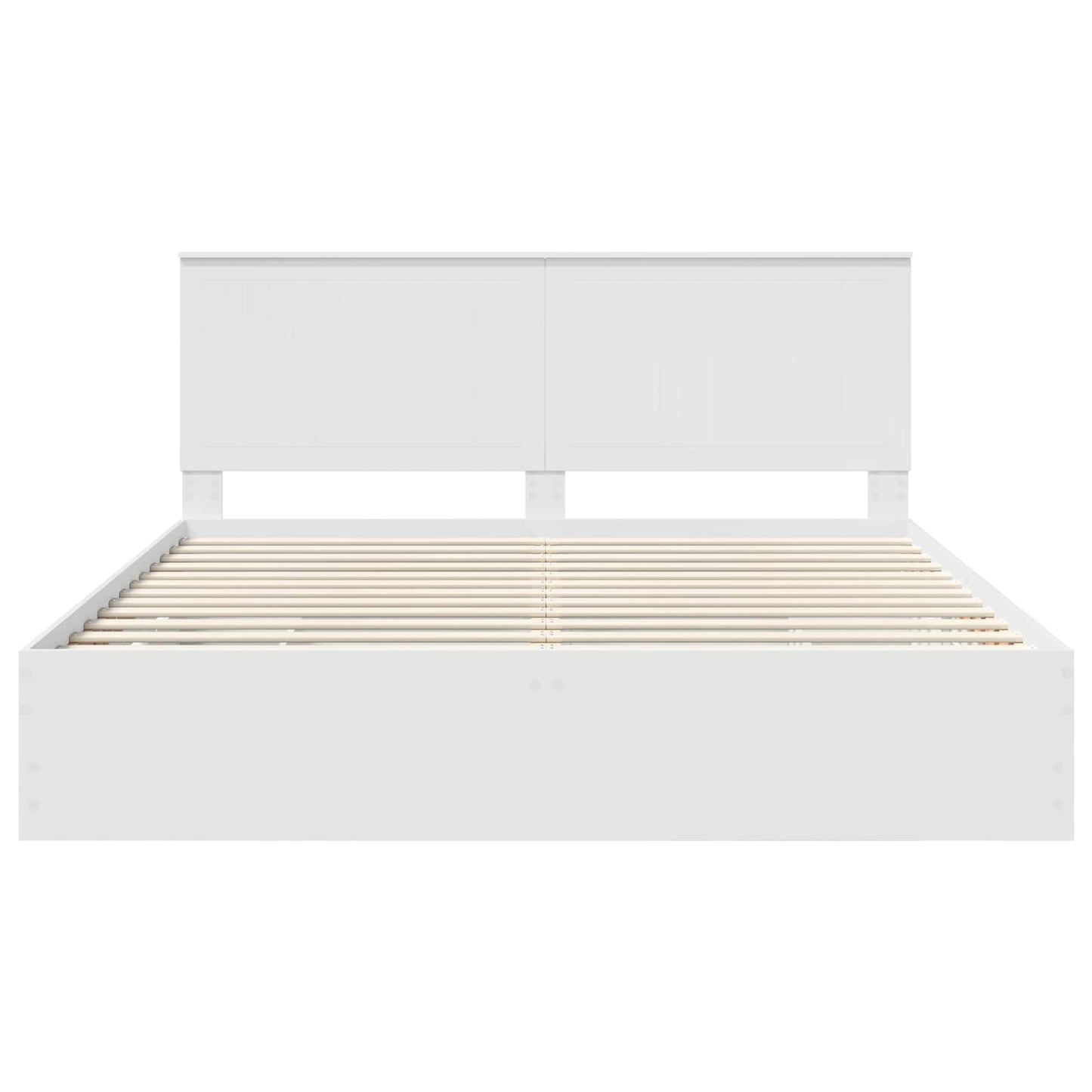 Bedframe Met Lade Met Opslag Ingenieurshout 180 x 200 cm Wit