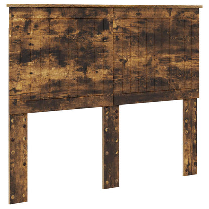 Bedframe met lade Gerookt eiken 120 x 190 cm Ingenieurshout