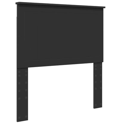 Bedframe Met Lade Met Opslag 90 X 200 Cm Ingenieurshout 90 x 190 cm Zwart