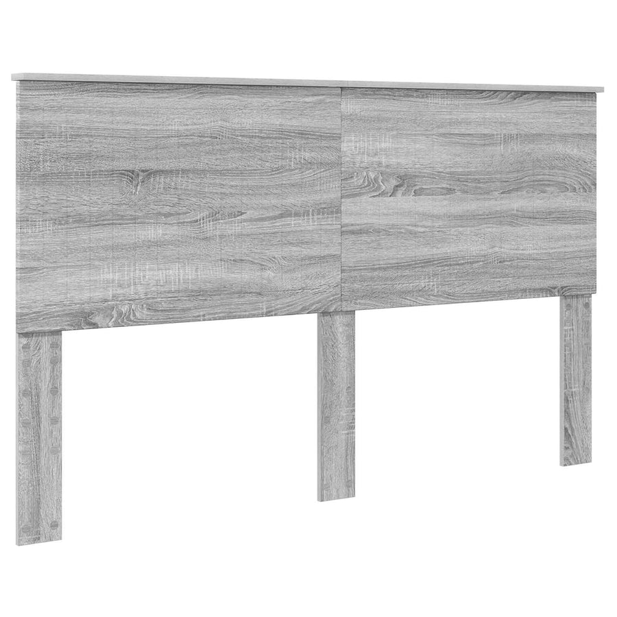 Opslag bed met lade Grijs Sonoma 160 x 200 cm Bewerkt hout