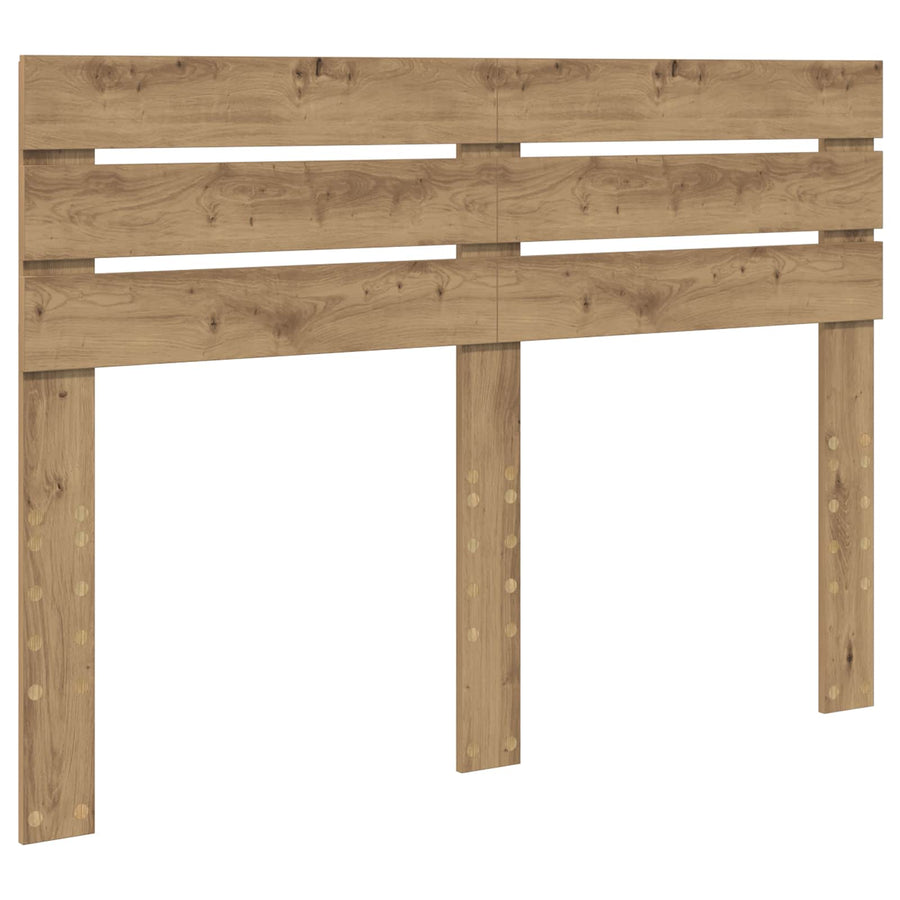Bedframe Ambachtelijk eiken 140 x 190 cm Massief grenenhout
