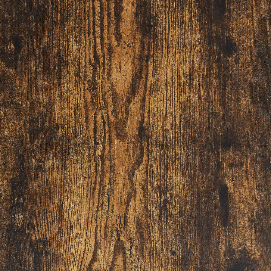 Bedframe Gerookt eiken 120 x 200 cm Massief grenenhout