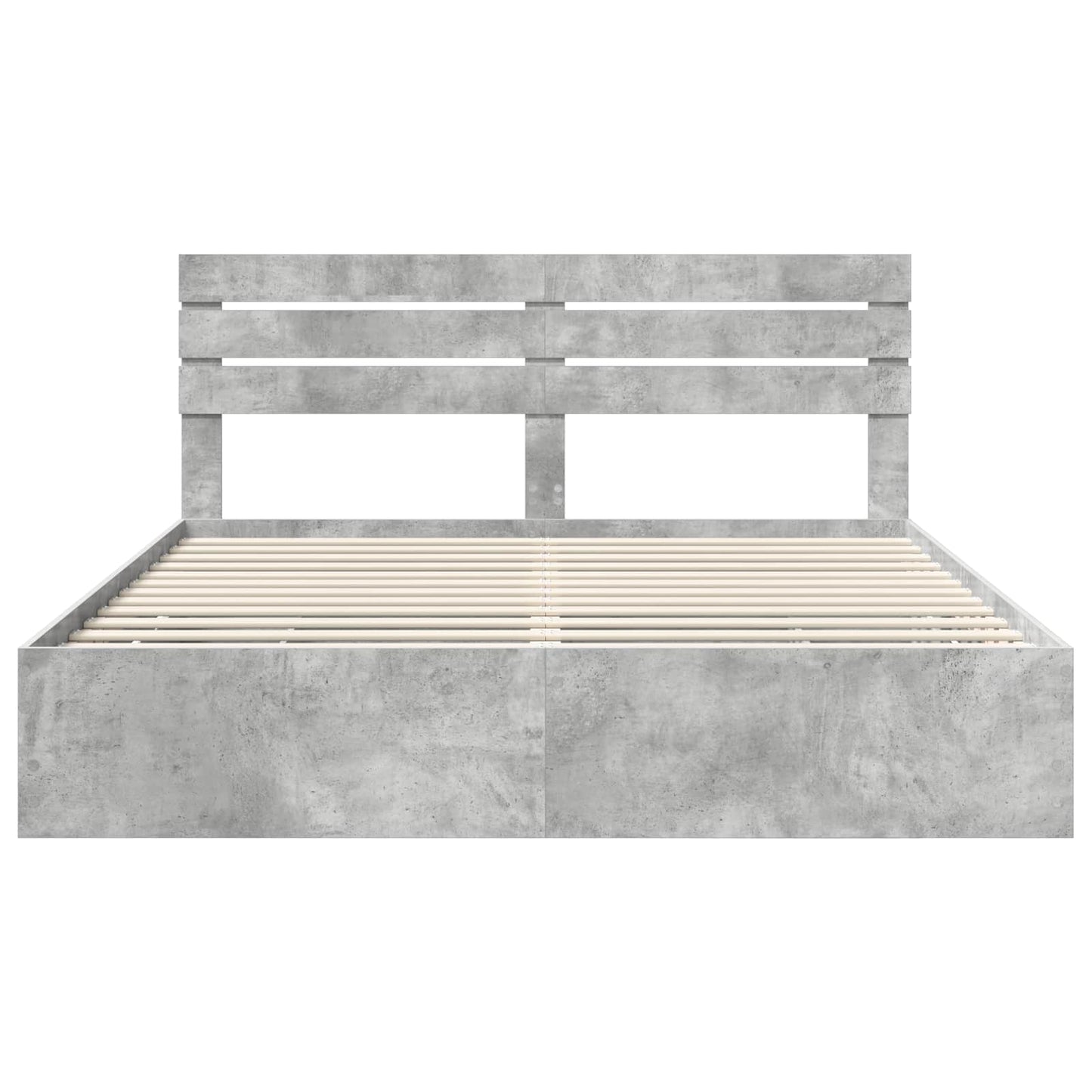 Bedframe met lade Beton Grijs 180 x 200 cm Ingenieurshout