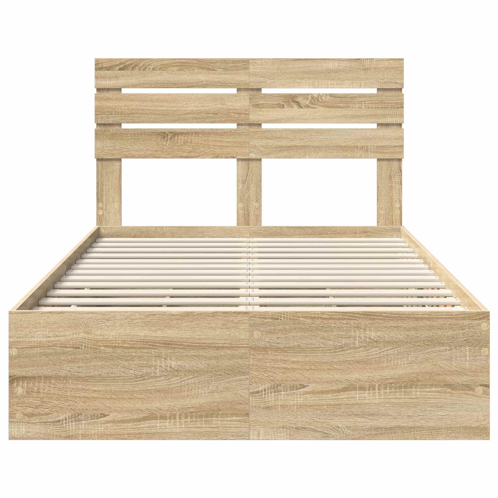 Bedframe met lade Sonoma Eiken 120 x 200 cm Ingenieurshout