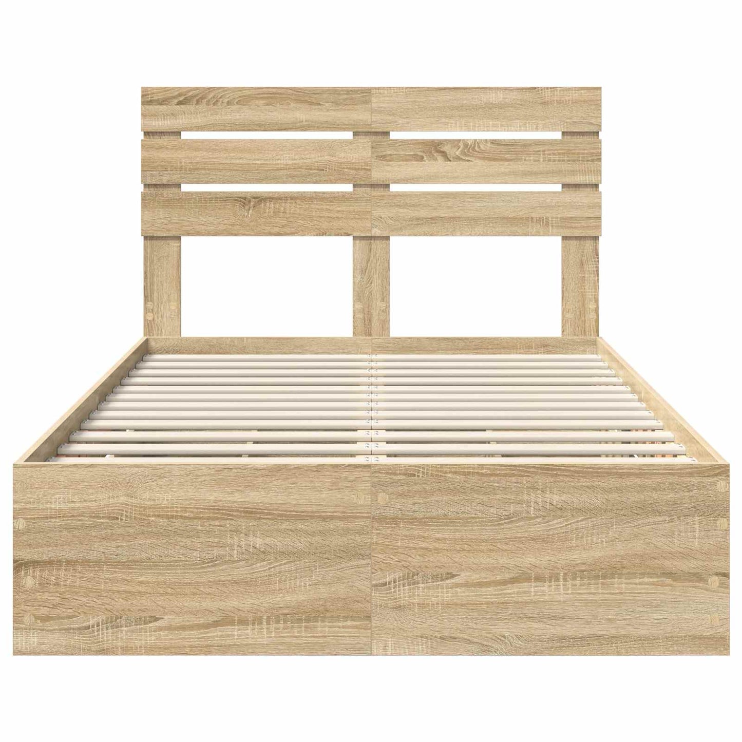 Bedframe met lade Sonoma Eiken 120 x 190 cm Ingenieurshout