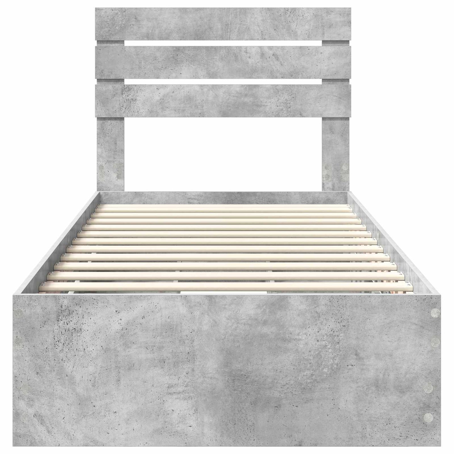 Bedframe met lade Beton Grijs 90 x 200 cm Ingenieurshout