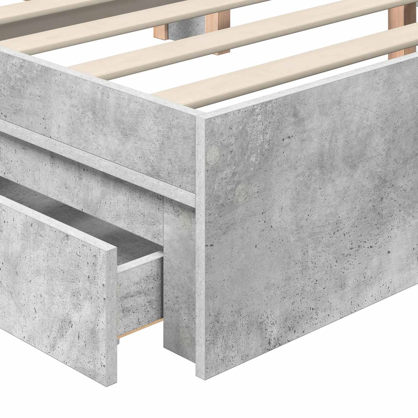 Bedframe met lade Sonoma Eiken 150 x 200 cm Bewerkt hout
