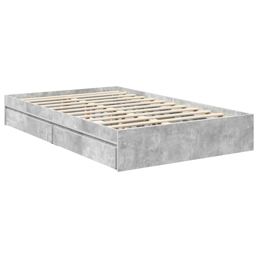 Bedframe met lade Sonoma Eiken 100 x 200 cm Bewerkt hout