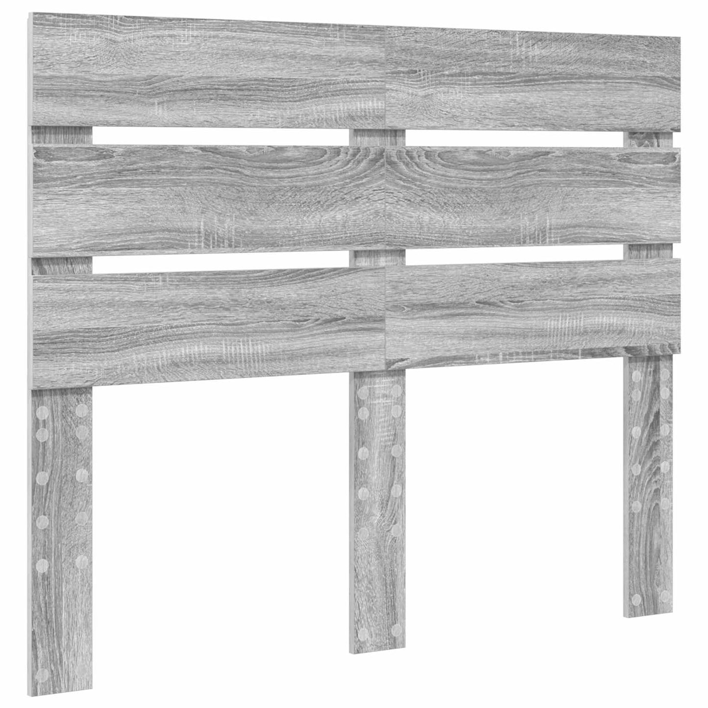 Bedframe Grijs Sonoma 120 x 190 cm Massief grenenhout