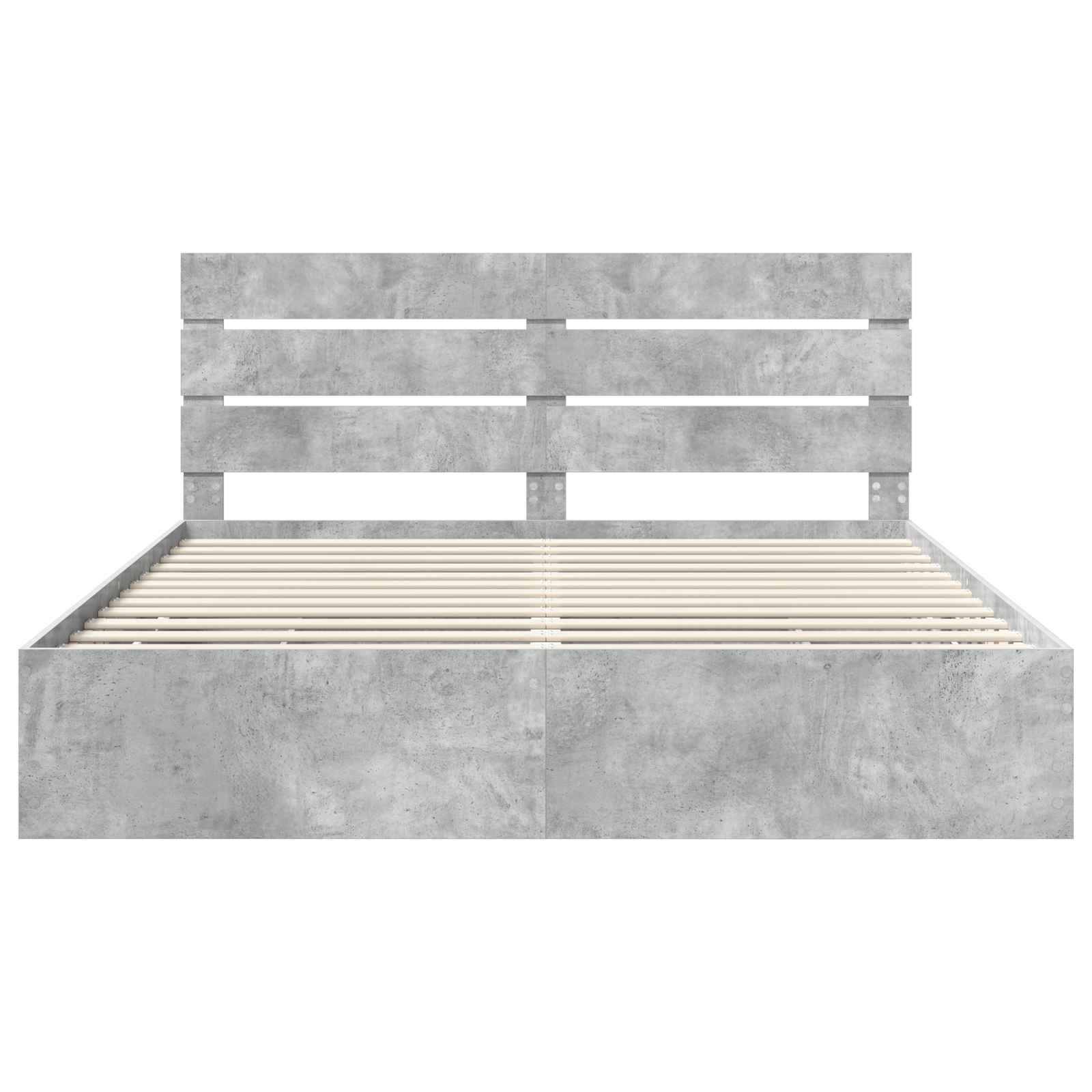 Bedframe met lade Beton Grijs 180 x 200 cm Ingenieurshout
