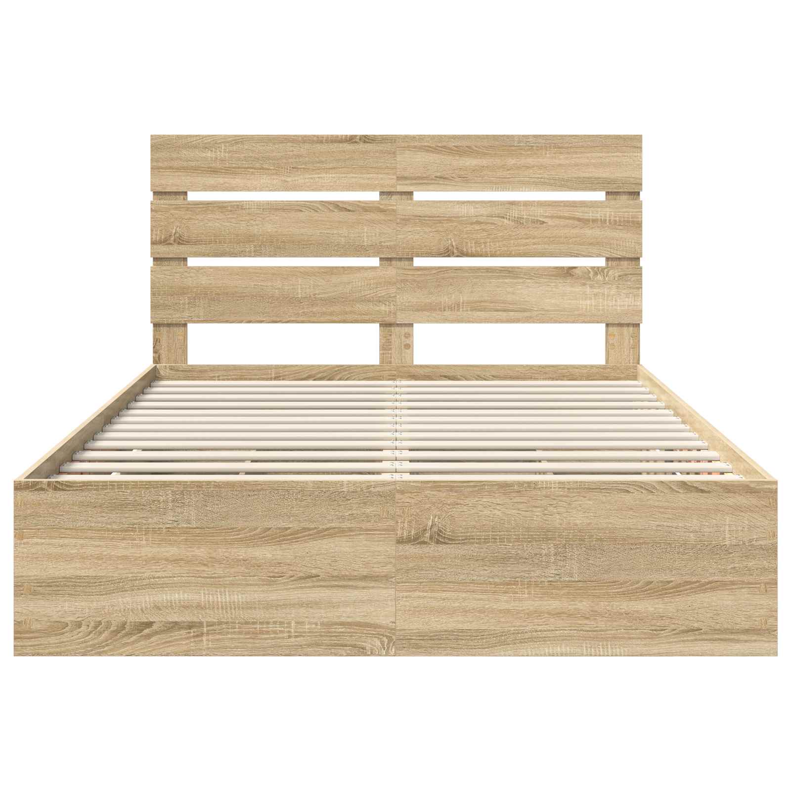 Bedframe met lade Sonoma Eiken 150 x 200 cm Ingenieurshout
