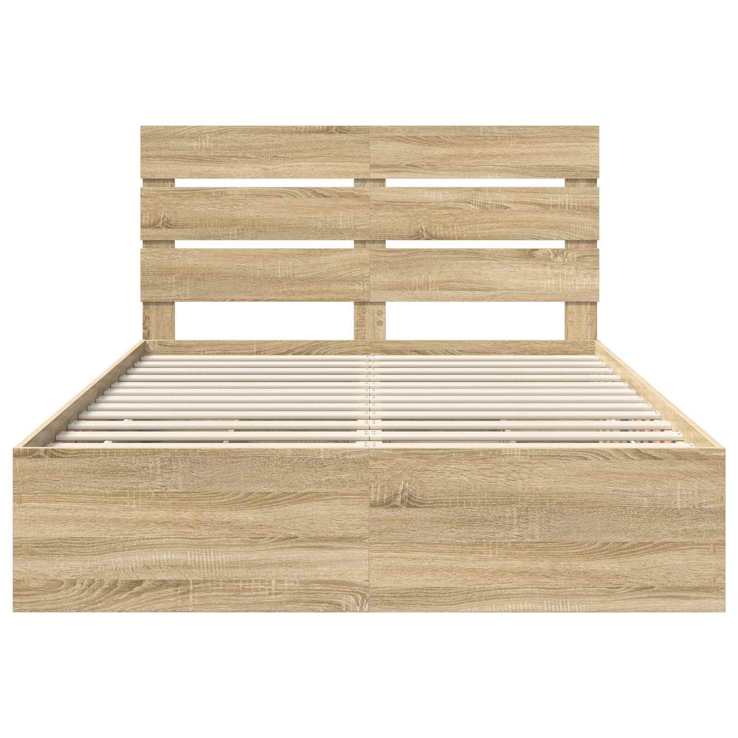 Bedframe met lade Sonoma Eiken 140 x 200 cm Ingenieurshout