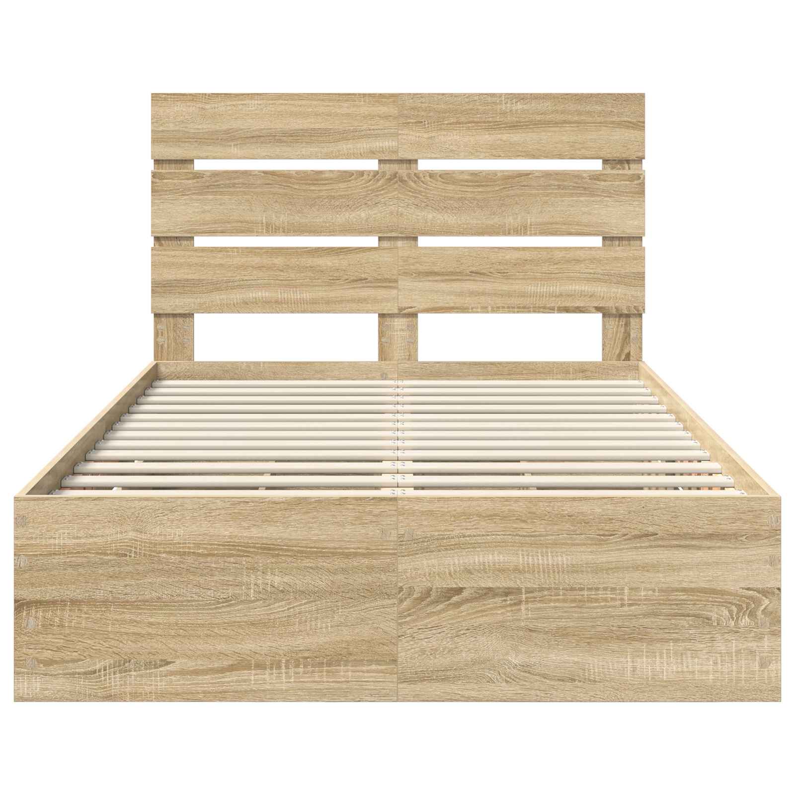 Bedframe met lade Sonoma Eiken 120 x 200 cm Ingenieurshout