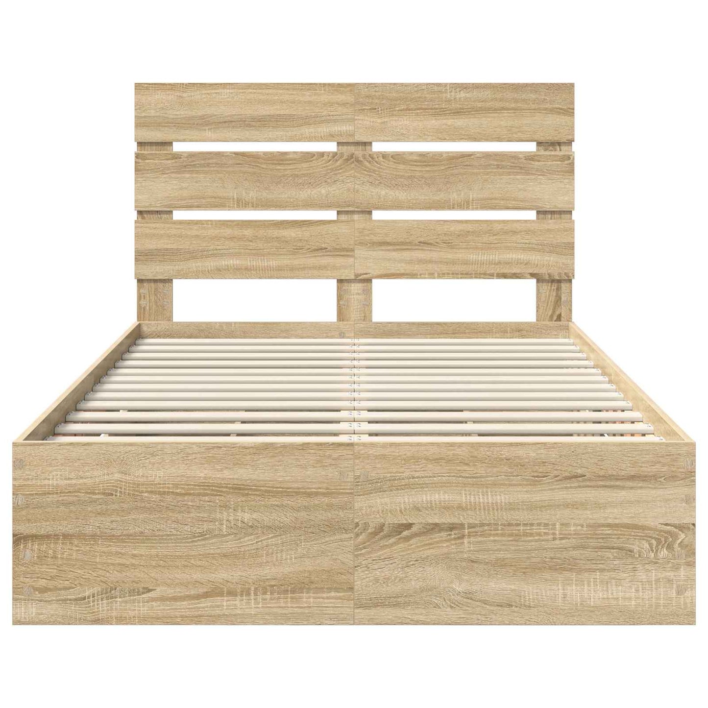 Bedframe met lade Sonoma Eiken 120 x 190 cm Ingenieurshout