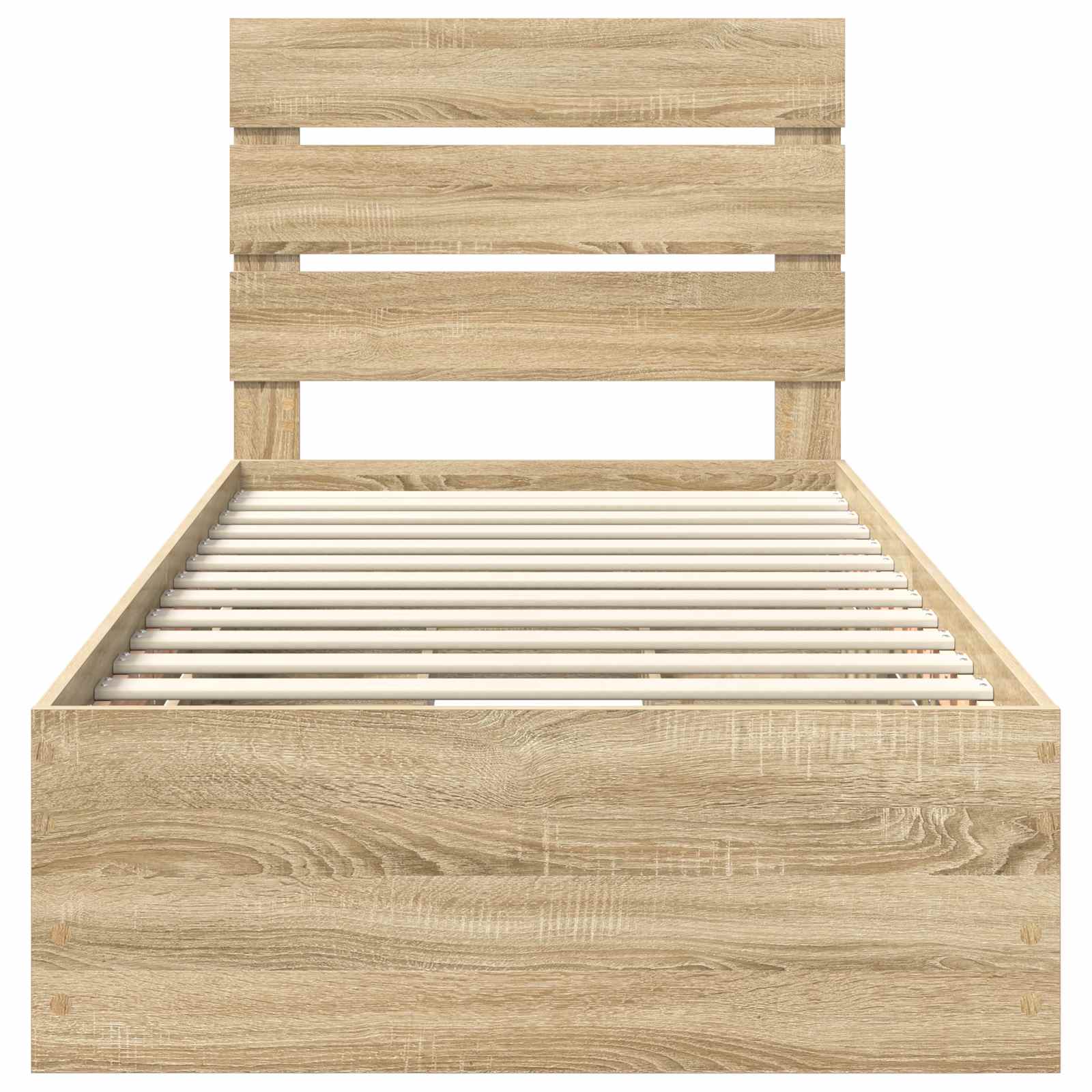Bedframe met lade Sonoma Eiken 100 x 200 cm Ingenieurshout