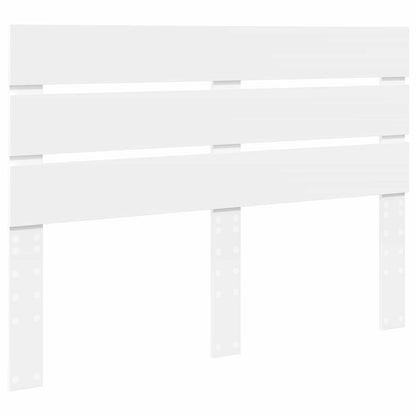Bedframe met lade met hoofdeinde Wit 140 x 200 cm Bewerkt hout