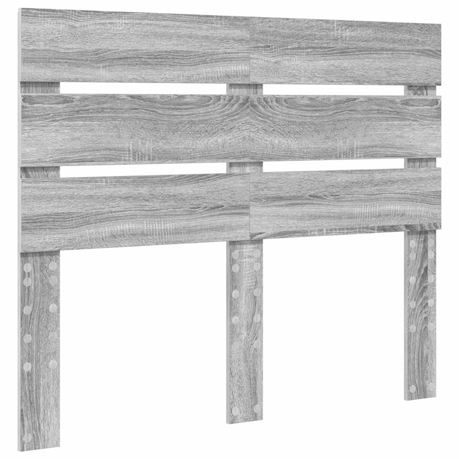 Bedframe met lade Grijs Sonoma 120 x 190 cm Bewerkt hout