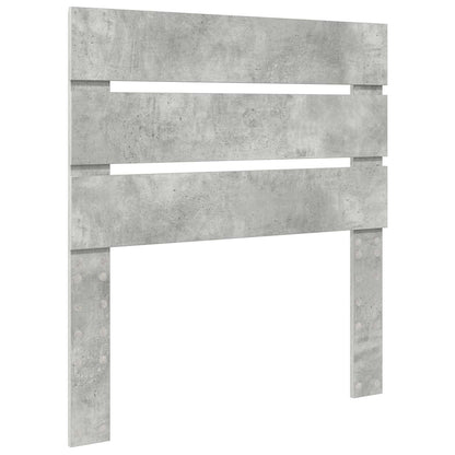 Bedframe met lade Beton Grijs 100 x 200 cm Bewerkt hout