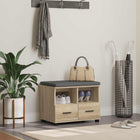 Halbank 60x38x46 cm spaanplaat Sonoma eiken