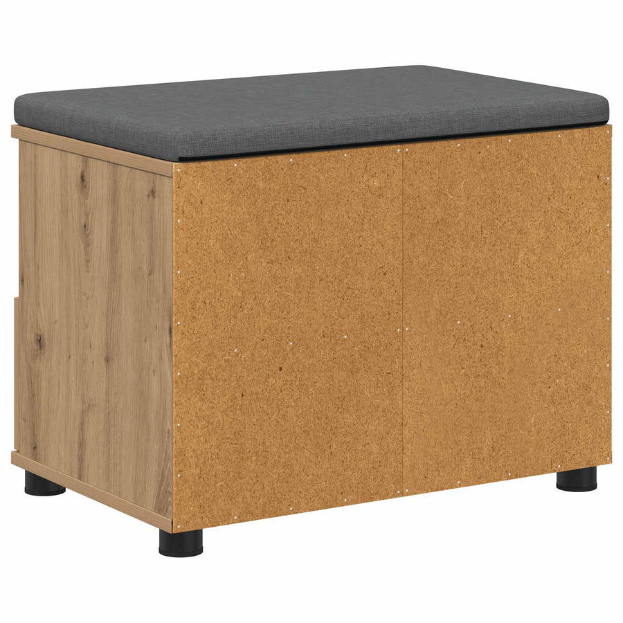 Halbank met kussen met lade Artisan Eiken 60 x 38 x 46 cm