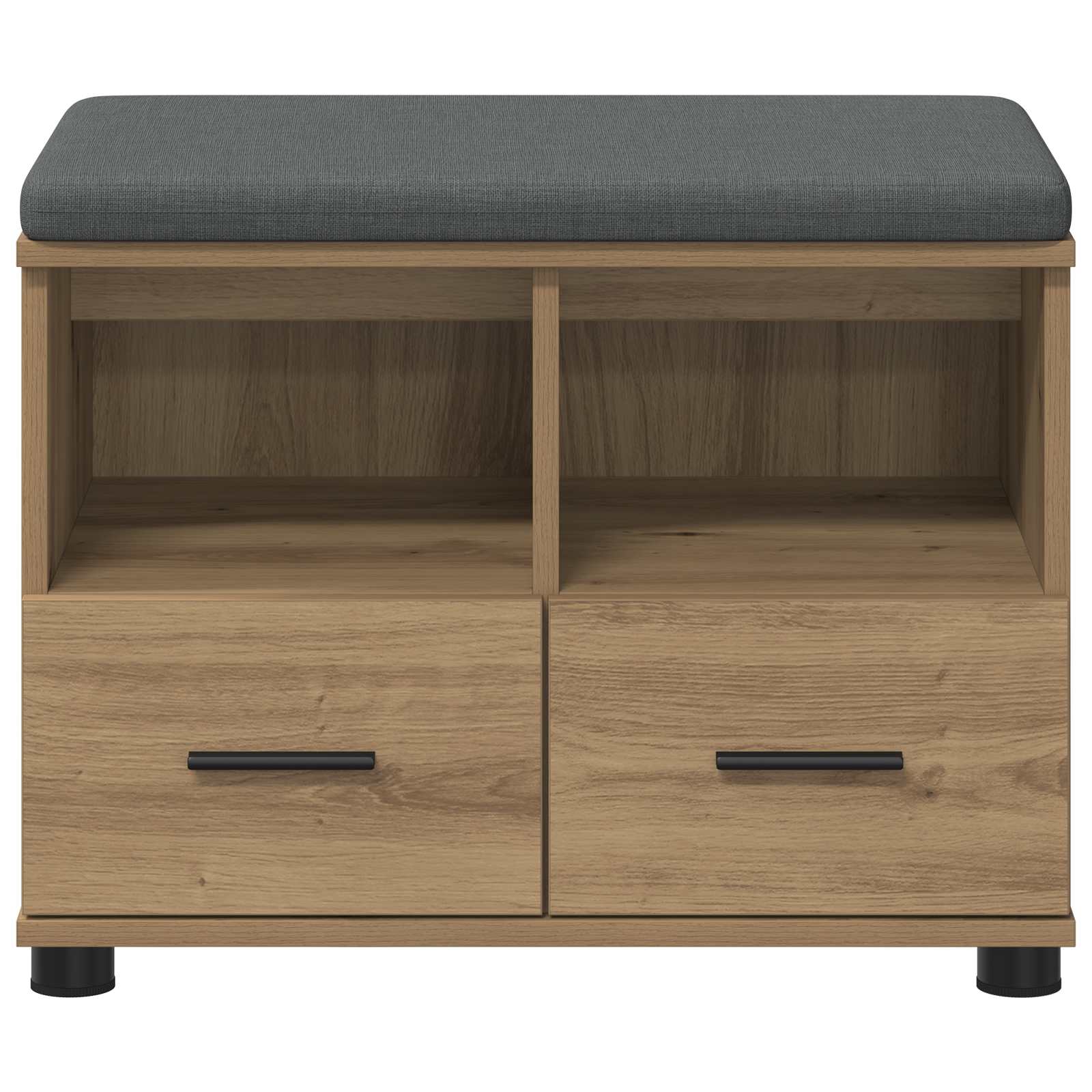 Halbank met kussen met lade Artisan Eiken 60 x 38 x 46 cm