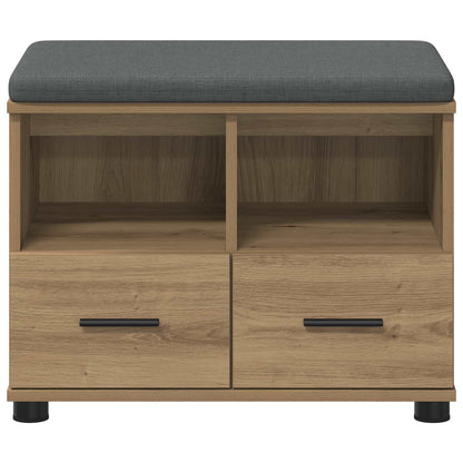 Halbank met kussen met lade Artisan Eiken 60 x 38 x 46 cm