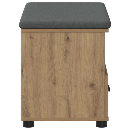 Halbank met kussen met lade Artisan Eiken 60 x 38 x 46 cm