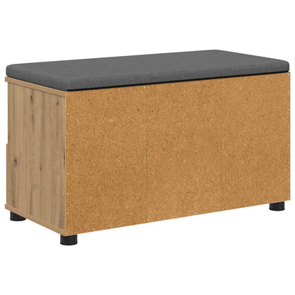 Halbank met kussen met lade Artisan Eiken 80 x 38 x 46 cm