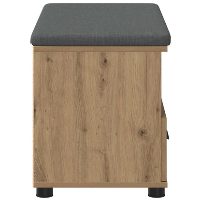 Halbank met kussen met lade Artisan Eiken 80 x 38 x 46 cm
