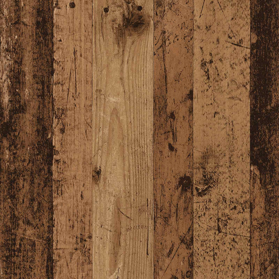 Halbank Oudhout 100 x 38 x 46 cm Spaanplaat en Bekledingsstof