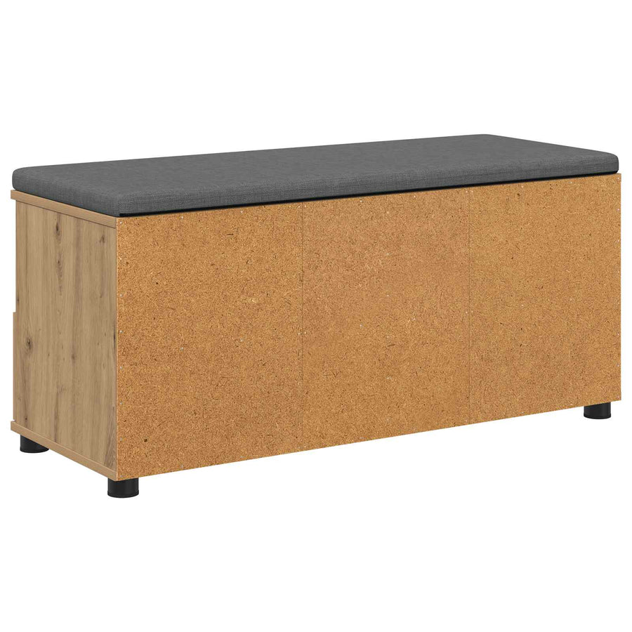 Halbank met kussen met lade Artisan Eiken 100 x 38 x 46 cm