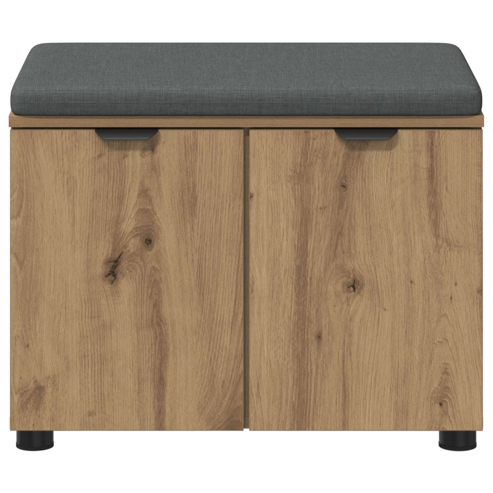 Halbank met kussen met opslag Artisan Eiken 60 x 38 x 46 cm