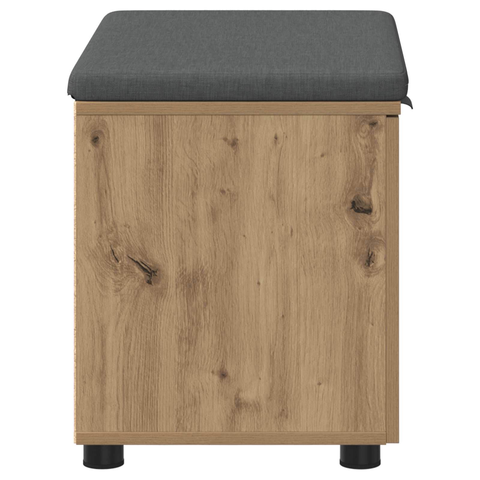 Halbank met kussen met opslag Artisan Eiken 60 x 38 x 46 cm
