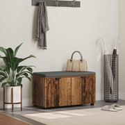 Halbank oud hout 80x38x46 cm