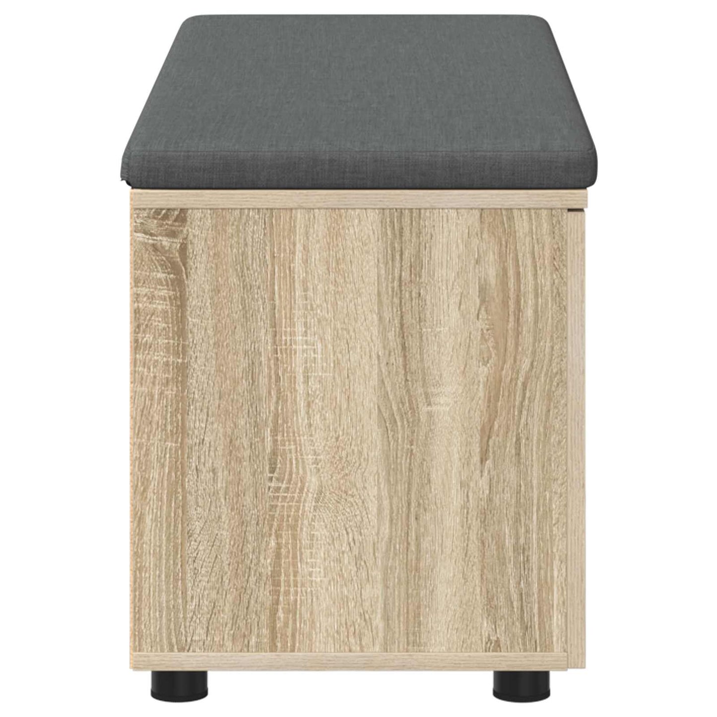 Halbank met kussen met plank Sonoma Eiken 100 x 38 x 46 cm