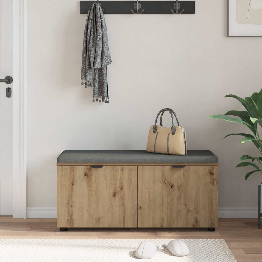 Halbank Artisan Eik 100 x 38 x 46 cm