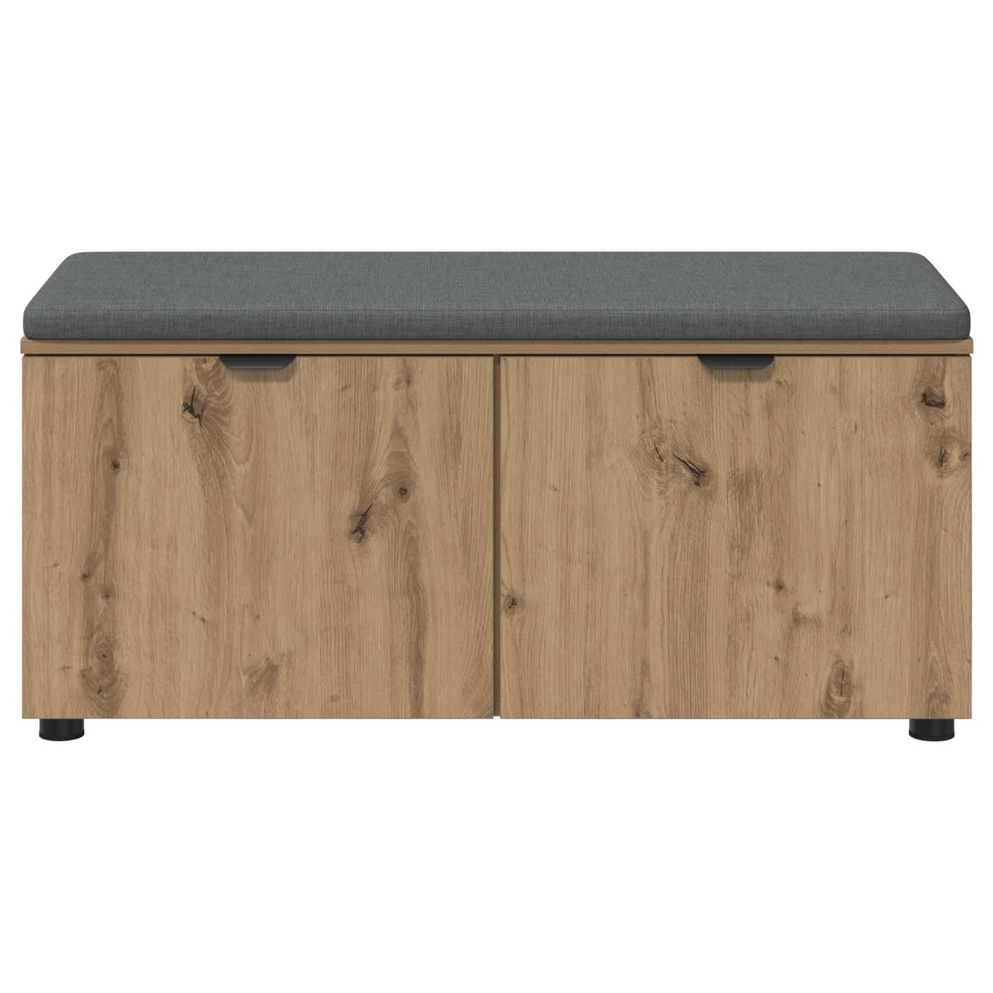 Halbank met kussen met opslag Artisan Eiken 100 x 38 x 46 cm