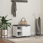 Halbank wit 60x38x46 cm