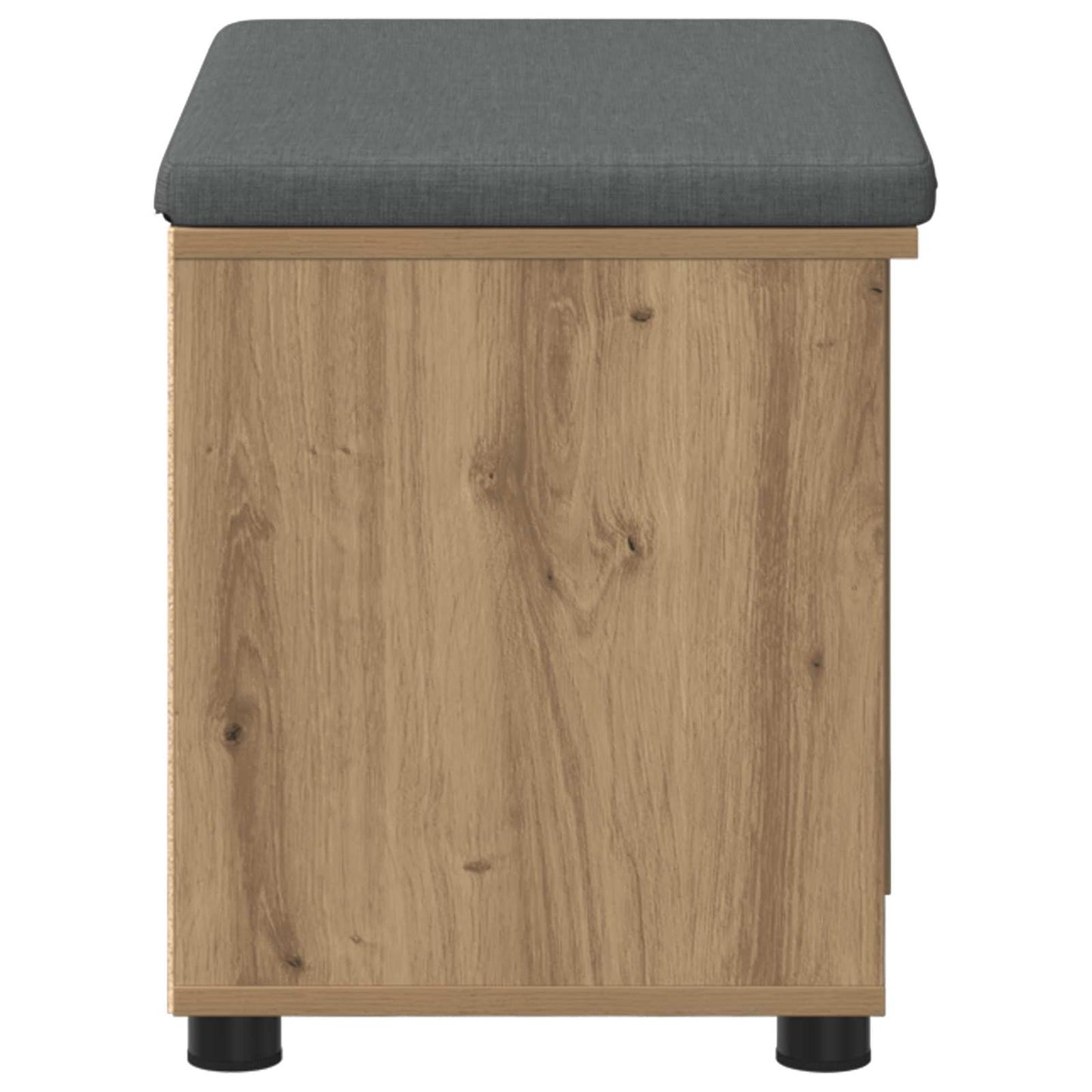 Halbank met kussen Effen Artisan Eiken 60 x 38 x 46 cm