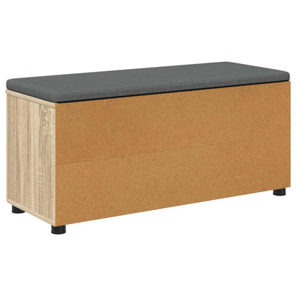 Halbank met kussen Effen Sonoma Eiken 100 x 38 x 46 cm