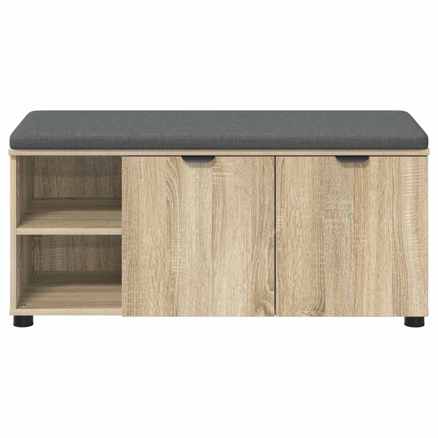 Halbank met kussen Effen Sonoma Eiken 100 x 38 x 46 cm