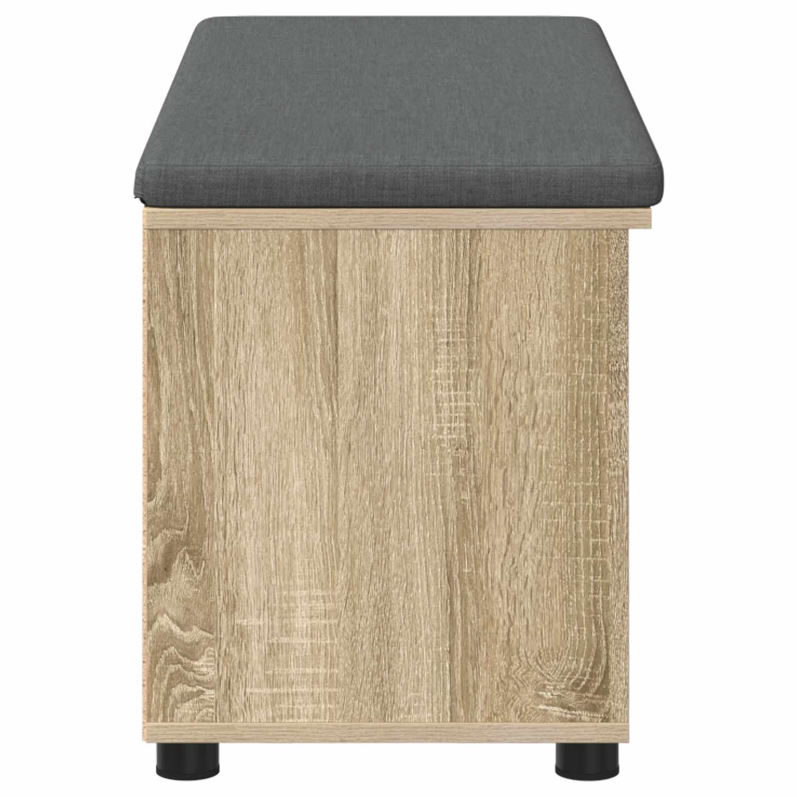 Halbank met kussen Effen Sonoma Eiken 100 x 38 x 46 cm