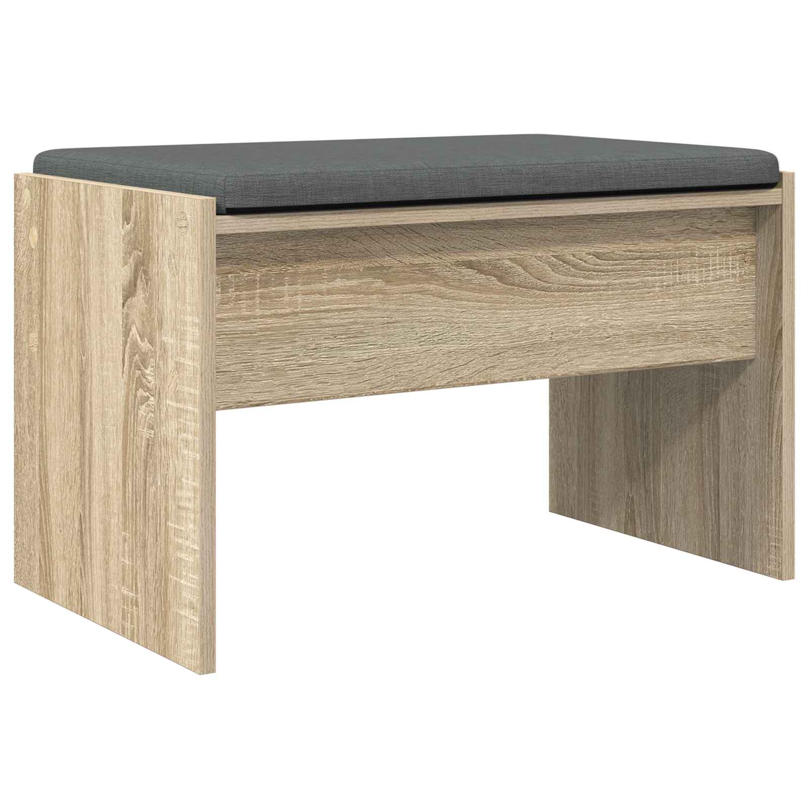 Halbank met kussen Sonoma Eiken 60 x 38 x 46 cm