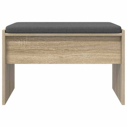 Halbank met kussen Sonoma Eiken 60 x 38 x 46 cm