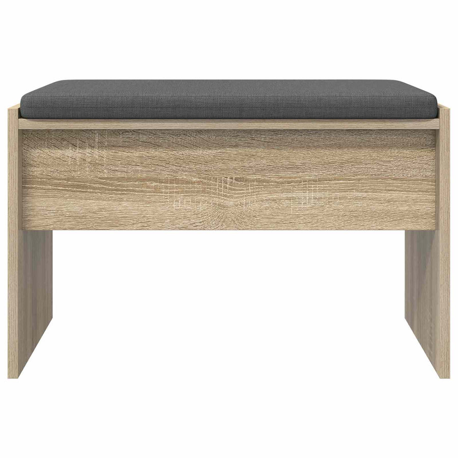 Halbank met kussen Sonoma Eiken 60 x 38 x 46 cm