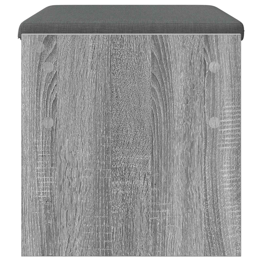 Halbank met kussen Grijs Sonoma 60 x 38 x 46 cm