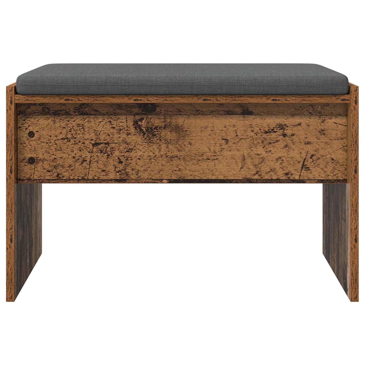 Halbank met kussen Oudhout 60 x 38 x 46 cm