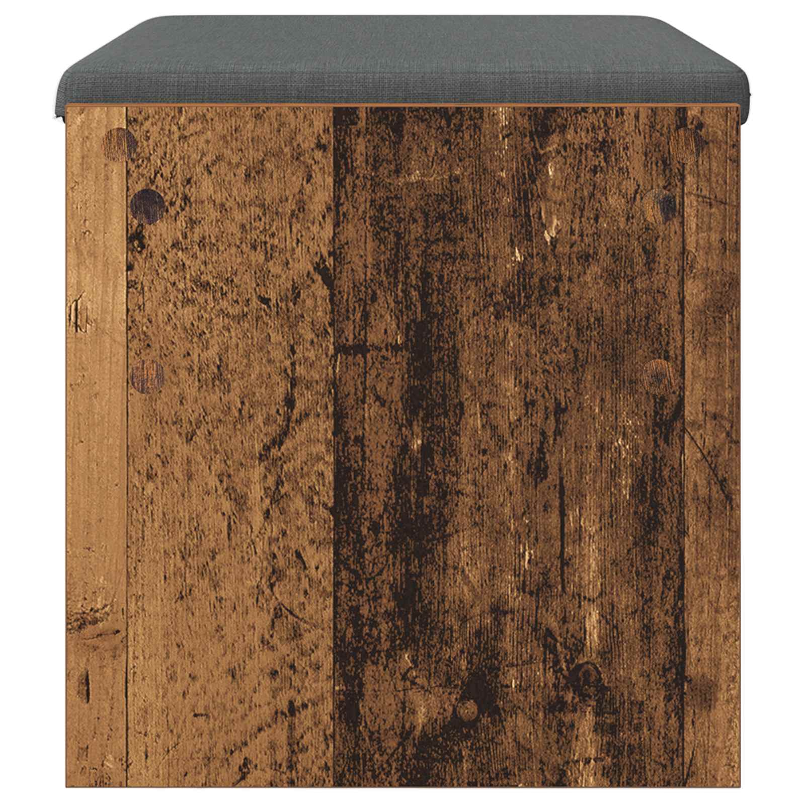 Halbank met kussen Oudhout 60 x 38 x 46 cm
