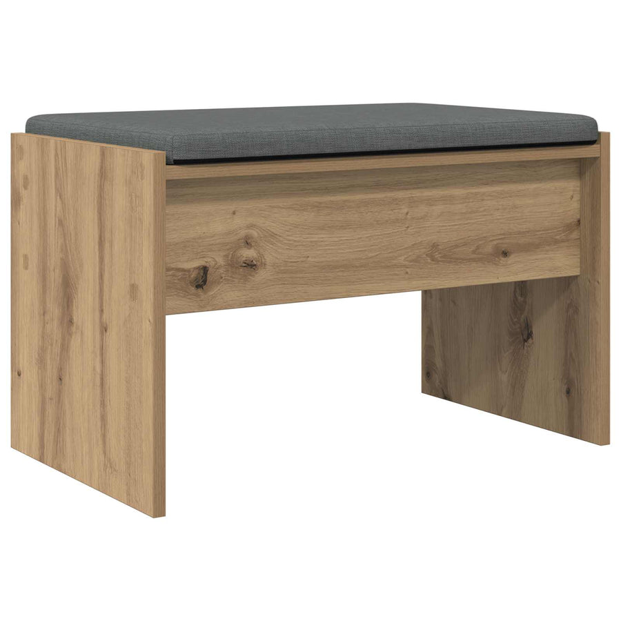Halbank met kussen Artisan Eiken 60 x 38 x 46 cm