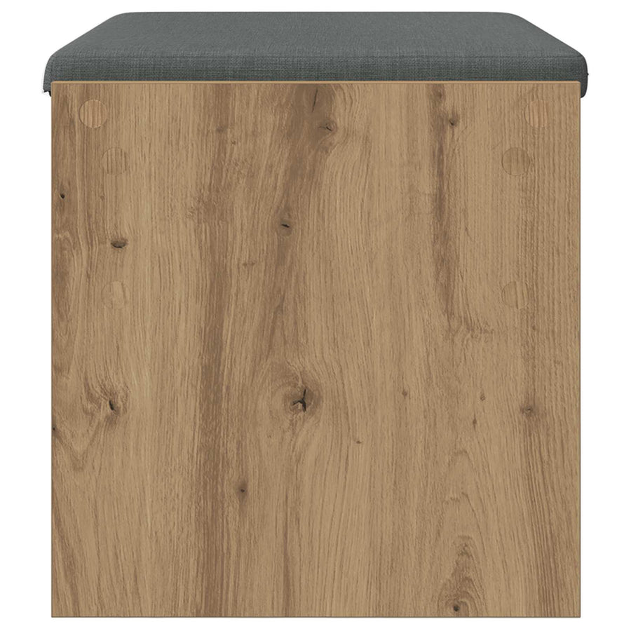 Halbank met kussen Artisan Eiken 60 x 38 x 46 cm
